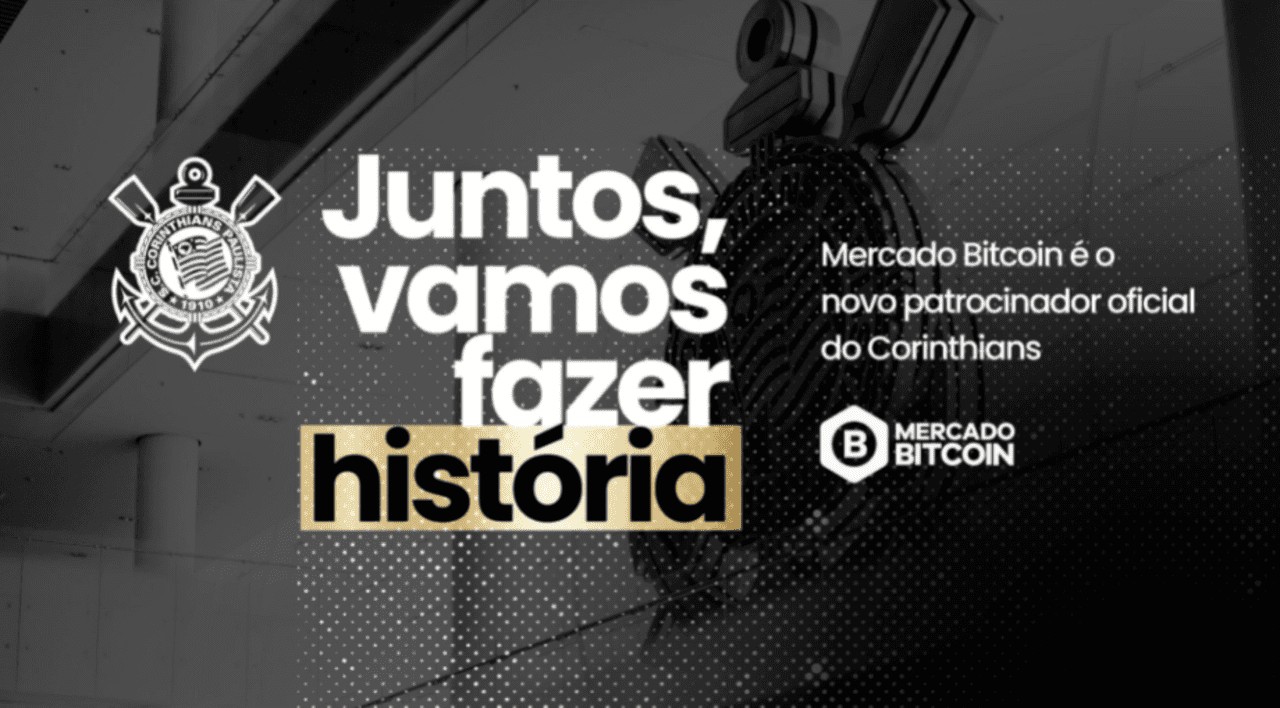 Corinthians anuncia patrocínio com a Mercado Bitcoin até o fim de 2022