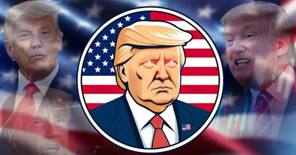 Donald Trump lucrou com a valorização da MAGA Coin (TRUMP)