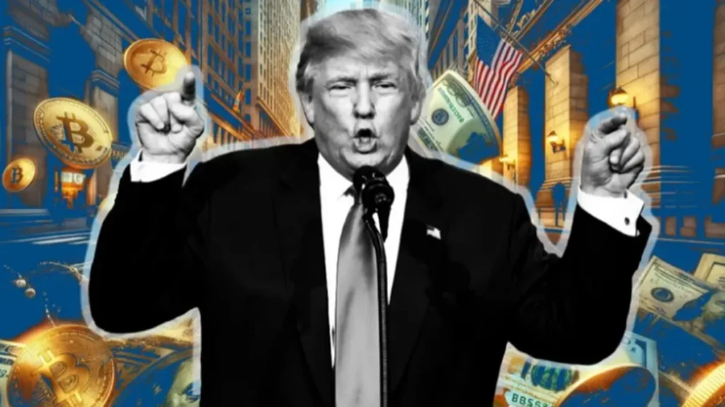 Campanha amigável às criptomoedas de Donald Trump 