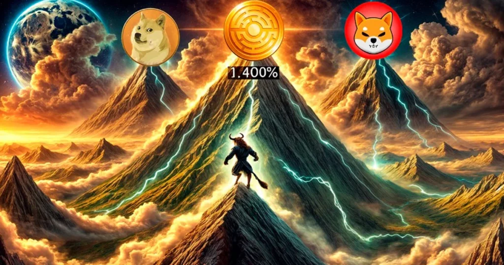 Atualizações de Dogecoin e Shiba Inu: MTAUR pode entregar 1.400%?