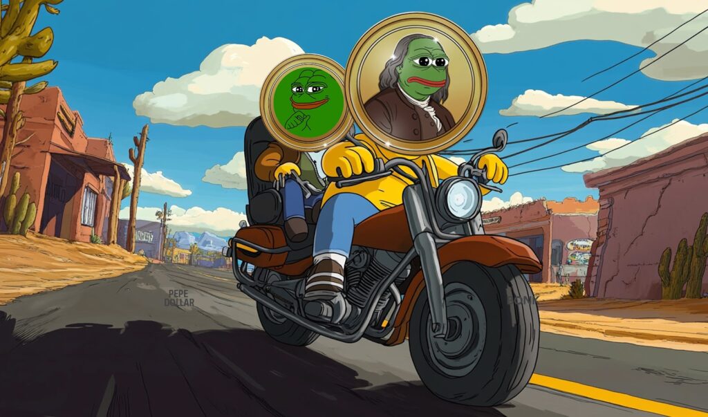 Milionário do Pepecoin aposta no Pepe Dollar (PEPD) enquanto BRETT falha em romper topo após listagem na Binance US