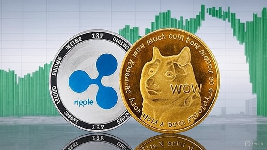 Recuperação-relâmpago: XRP e Dogecoin lideram a reação cripto