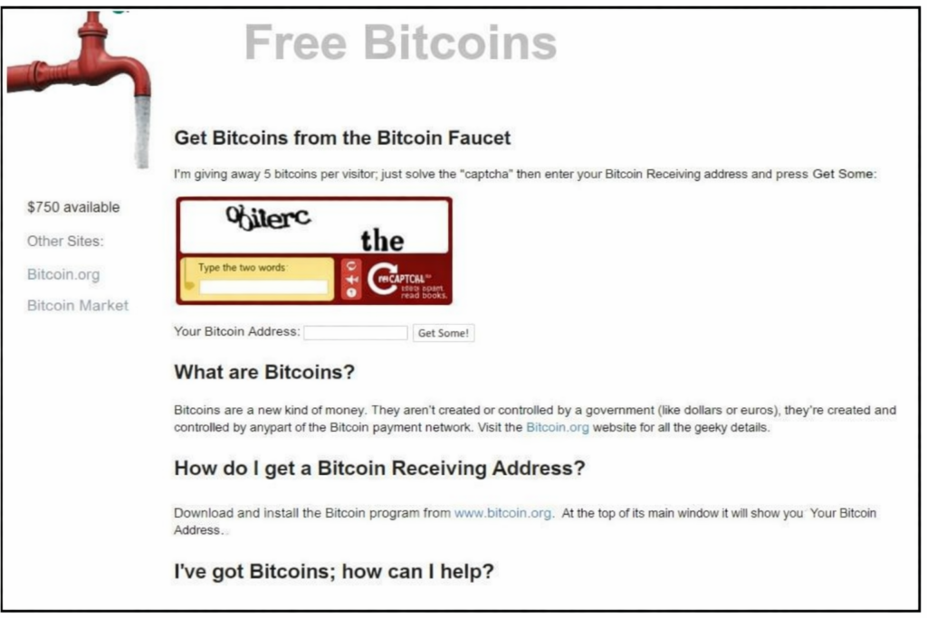 Bitcoin grátis? Há 16 anos, um site distribuía 5 BTC para curiosos
