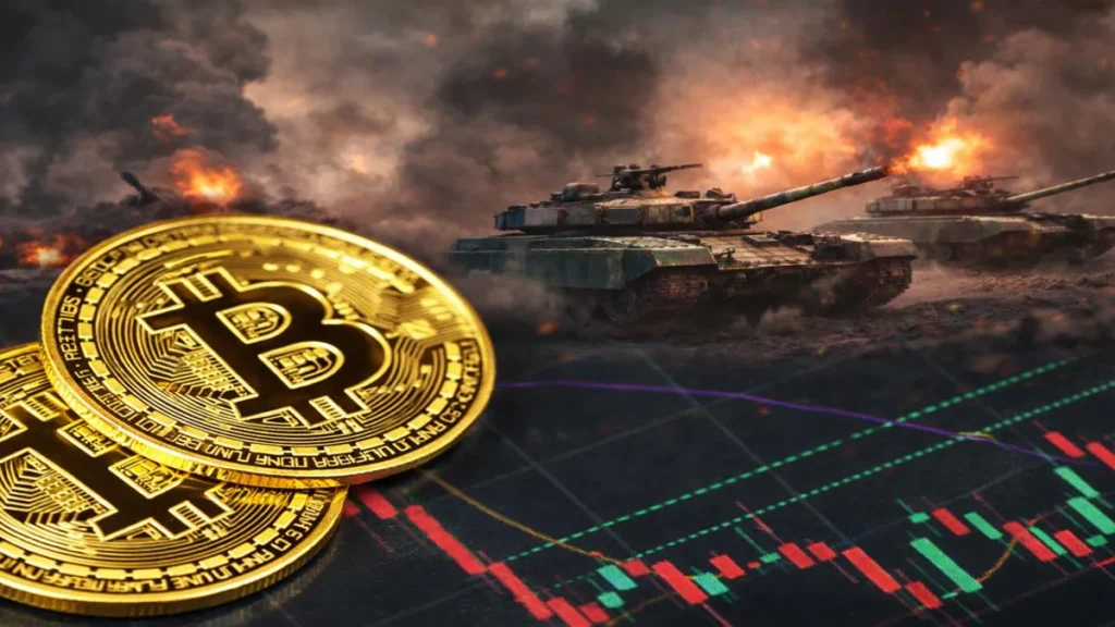 Criptomoedas caem com 76% de chance de ataque dos EUA antes de março